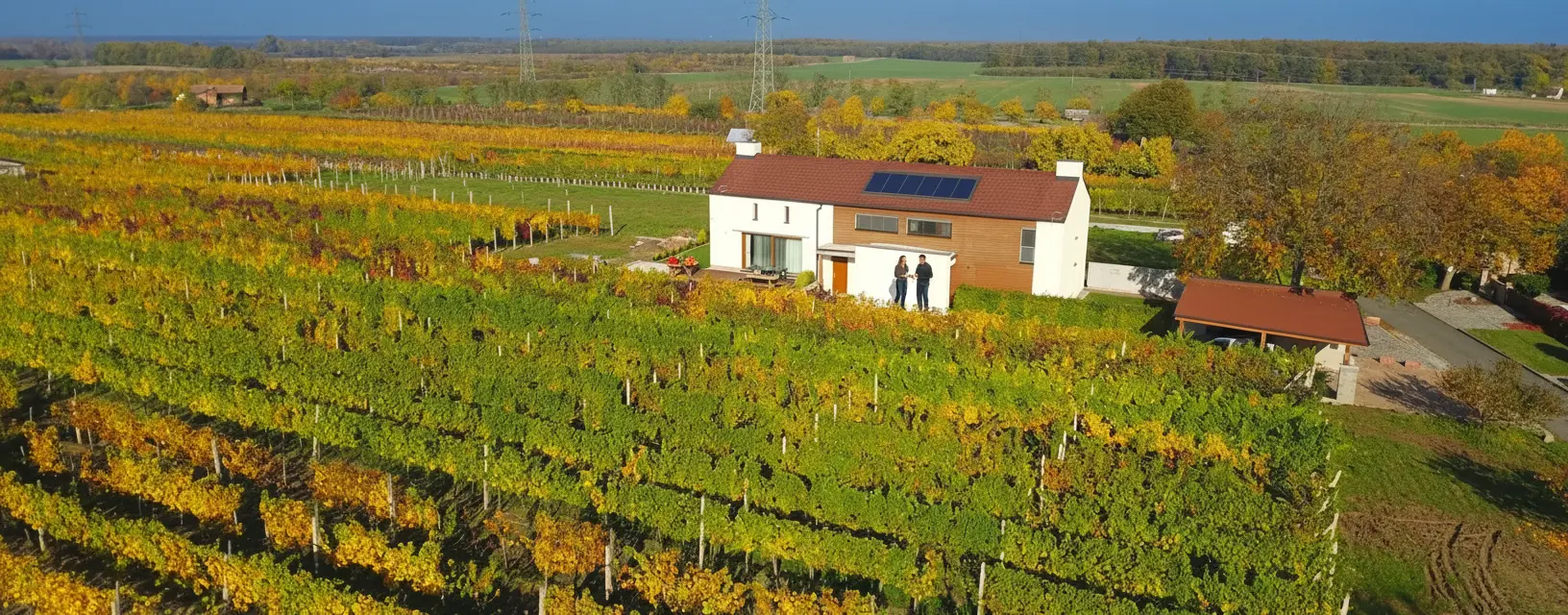 Zažijte božský klid přímo mezi vinicemi